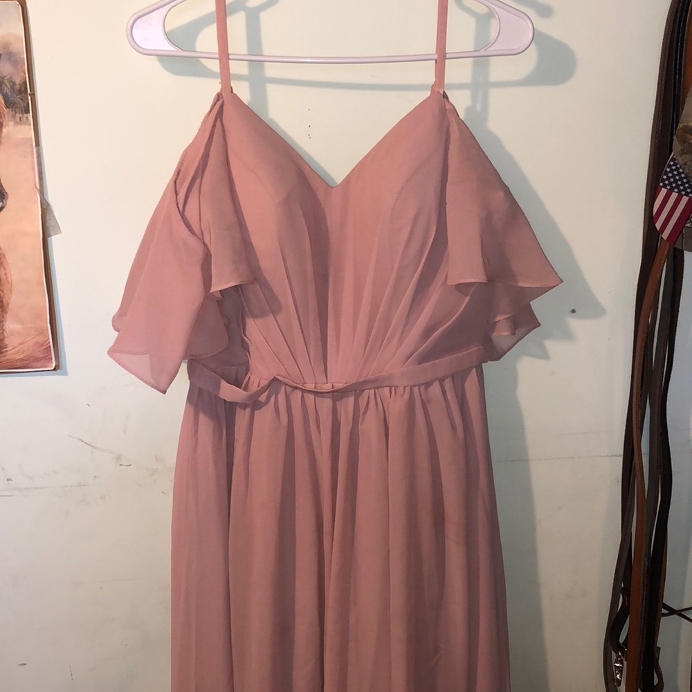 Bridesmaid dress Blush